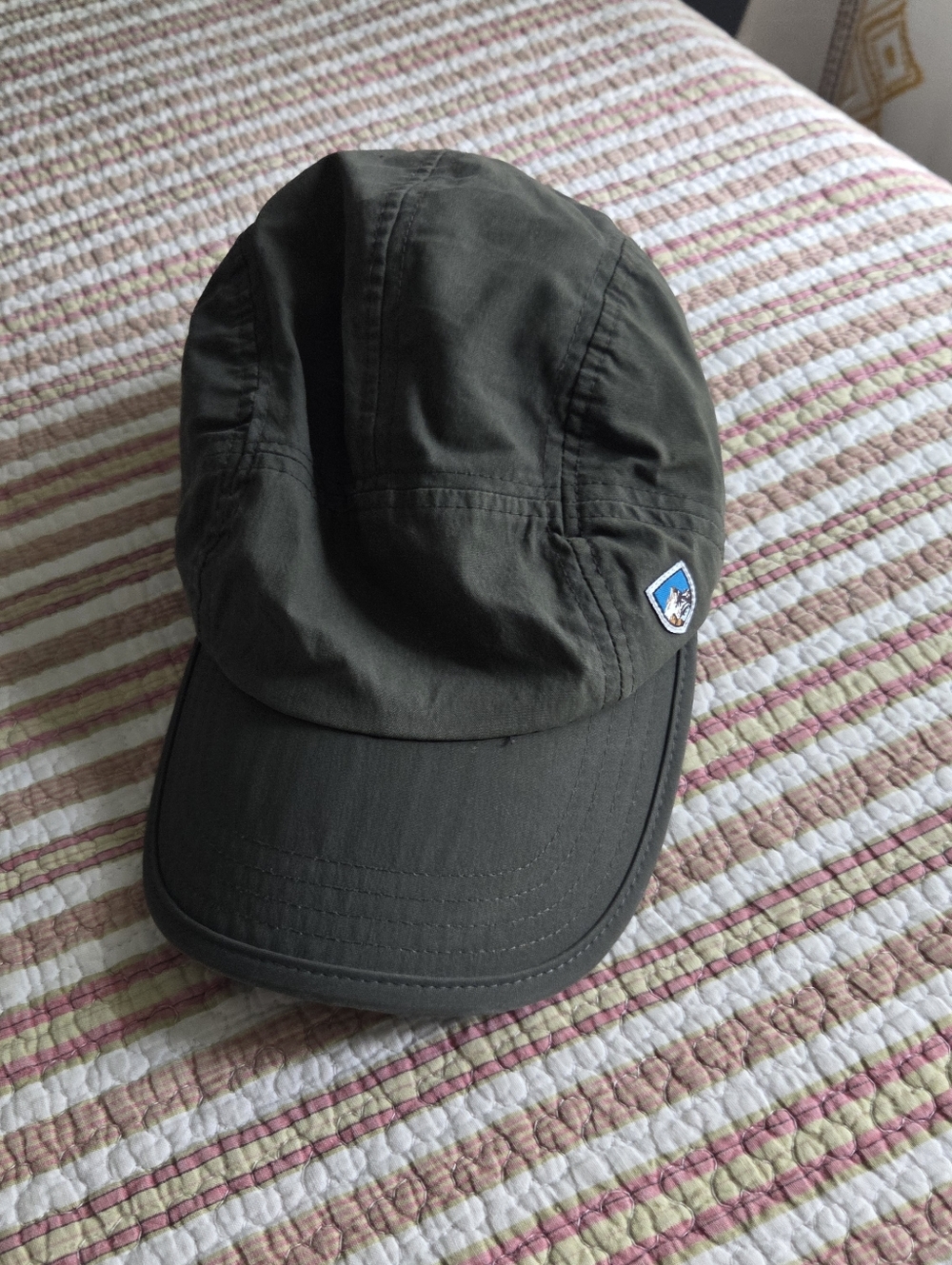 Kuhl Olive Green Outdoor Cap with Logo Patch